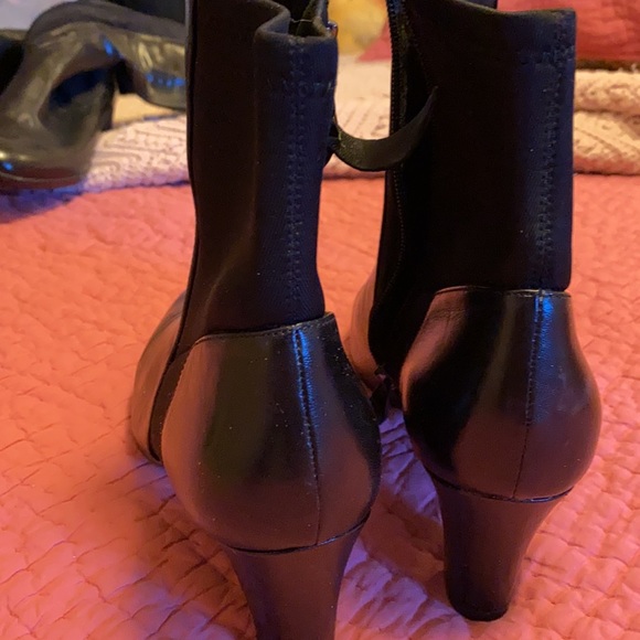 Black ankle booties. Never worn. - Picture 4 of 6